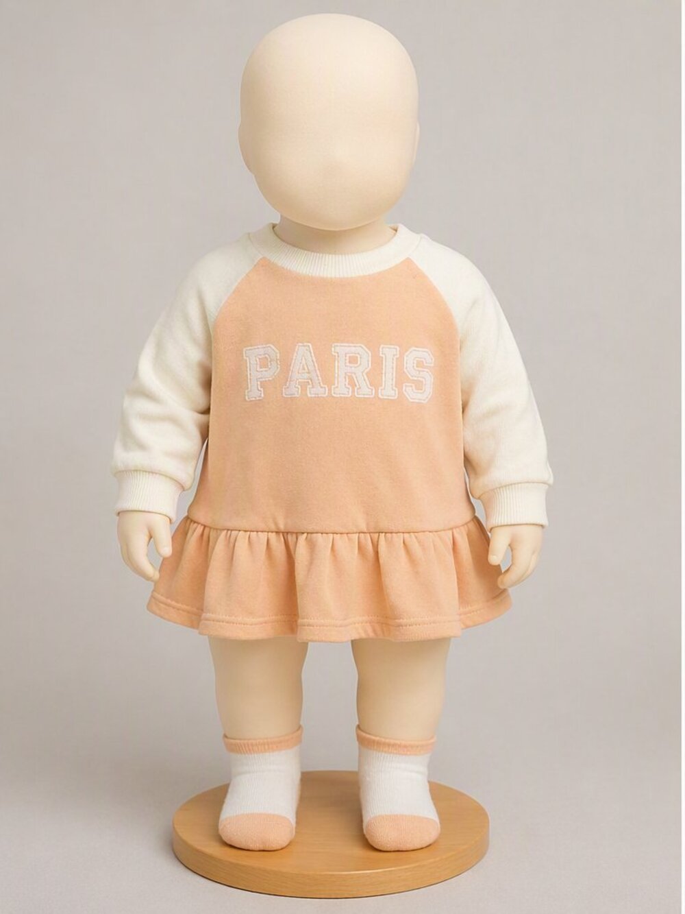 ✨🇫🇷 Adorable Paris Dress & Matching Socks Set – New with Tags! 🇫🇷✨
